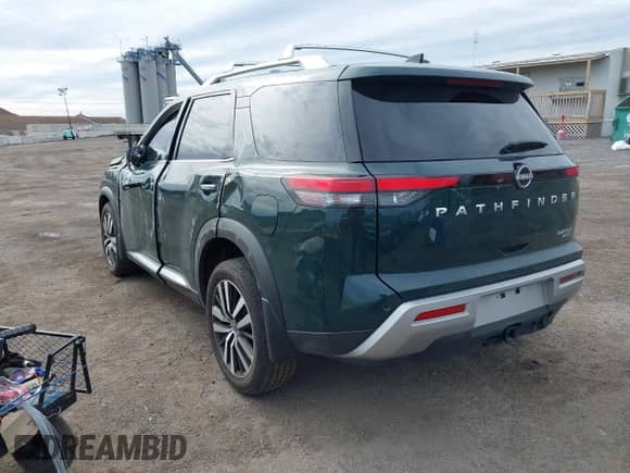 2024 Nissan Pathfinder Platinum с VIN 5N1DR3DJ7RC299781, выставлен на аукционе IAAI как лот 41951795 с пробегом 6 483 миль миль и . История ставок и продаж доступна на DreamBid. Изображение 3.