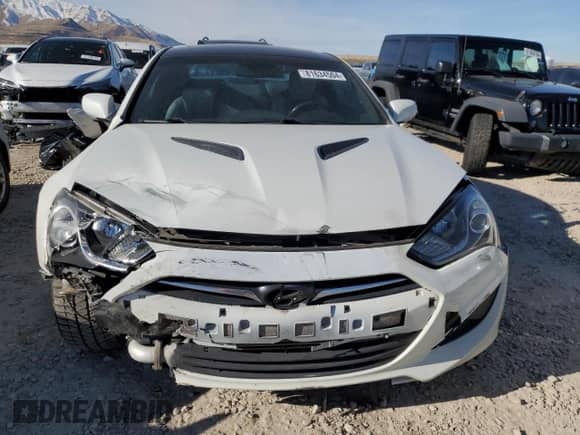 2013 Hyundai Genesis Coupe 2.0T с VIN KMHHT6KD6DU092352, выставлен на аукционе Copart как лот 81634504 с пробегом 83 059 миль миль и Списание • Salvage title. История ставок и продаж доступна на DreamBid. Изображение 5.