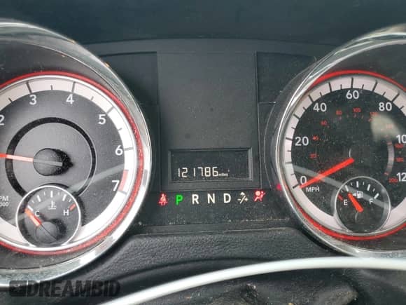 2019 Dodge Grand Caravan SXT with VIN 2C4RDGCG5KR545794, listed as a Copart auction lot 65181435 with 121,786 mi miles and Salvage title. Bid and sale history available at DreamBid. Image 9.