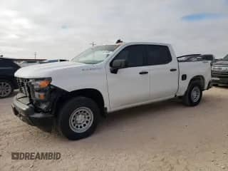 2024 Chevrolet Silverado 1500 Work Truck с VIN 2GCUDAED6R1241005, выставлен на аукционе Copart как лот 43514905 с пробегом 3 206 миль миль и Списание • Salvage title. История ставок и продаж доступна на DreamBid. Изображение 1.