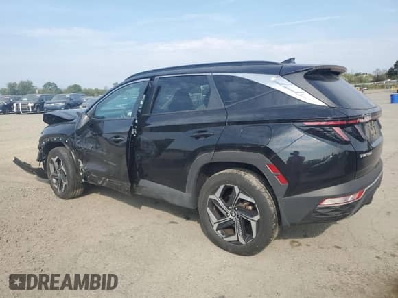 2023 Hyundai Tucson SEL Convenience with VIN KM8JFCA14PU093180, listed as a Copart auction lot 82099125 with Not provided miles and Salvage title. Bid and sale history available at DreamBid. Image 2.