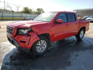 2022 Nissan Frontier Pro-X with VIN 1N6ED1EJ4NN605664, listed as a Copart auction lot 84564965 with 84,307 mi miles and Salvage title. Bid and sale history available at DreamBid. Image 1.