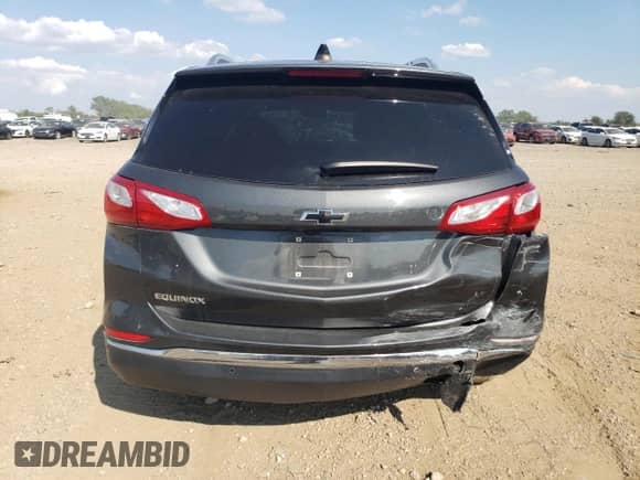 2018 Chevrolet Equinox LT with VIN 2GNAXJEV9J6207741, listed as a Copart auction lot 68896925 with 120,713 mi miles and Salvage title. Bid and sale history available at DreamBid. Image 6.