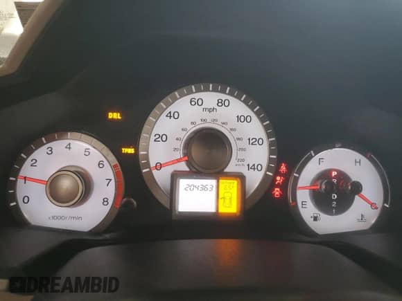 2009 Honda Pilot EX with VIN 5FNYF48469B038900, listed as a Copart auction lot 70557615 with 204,363 mi miles and Salvage title. Bid and sale history available at DreamBid. Image 9.