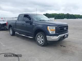 2021 Ford F-150 XL z VIN 1FTEX1EPXMKF13327, wystawiony jako IAAI lot #43027089 z przebiegiem 43 197 mil mil oraz . Historia ofert i sprzedaży dostępna na DreamBid. Obrazek 1.