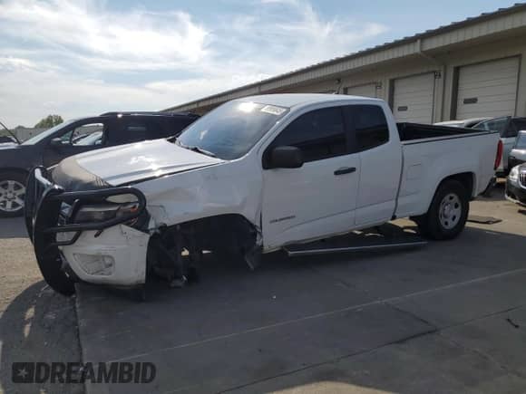 2020 Chevrolet Colorado 2WD Work Truck with VIN 1GCHSBEA1L1180064, listed as a Copart auction lot 80999645 with 95,640 mi miles and Salvage title. Bid and sale history available at DreamBid. Image 1.