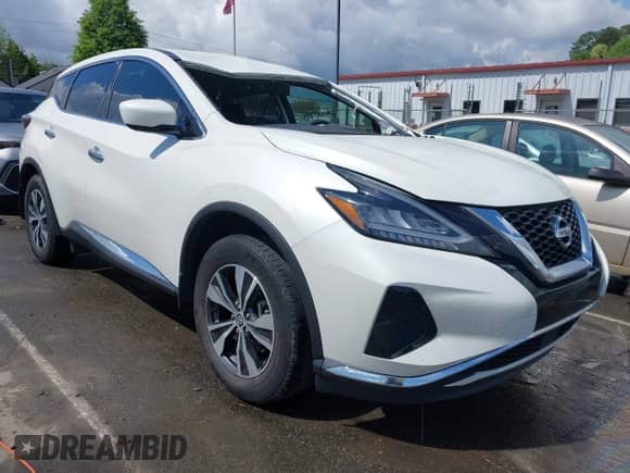 2022 Nissan Murano S with VIN 5N1AZ2AJ8NC115881, listed as a IAAI auction lot 41986272 with 32,498 mi miles and . Bid and sale history available at DreamBid. Image 1.
