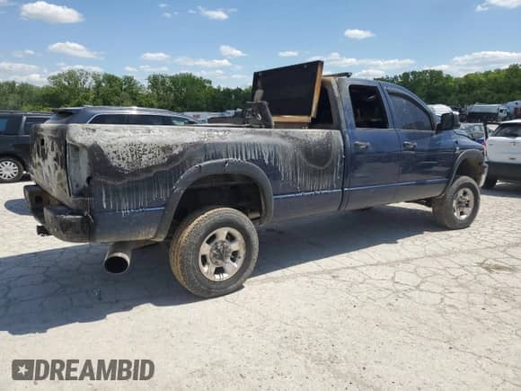 2008 Dodge RAM with VIN 3D3MX38A68G124168, listed as a Copart auction lot 55720085 with Not provided miles and Salvage title. Bid and sale history available at DreamBid. Image 3.