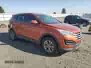 2016 Hyundai Santa Fe with VIN 5XYZT3LB4GG378095, listed as a Copart auction lot 54561595 with 93,125 mi miles and Salvage title. Bid and sale history available at DreamBid. Image 4.