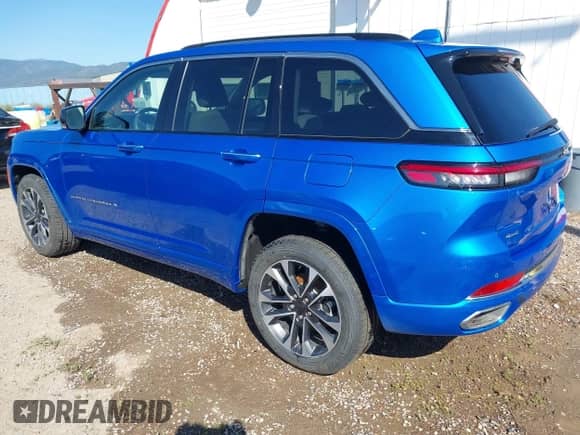 2023 Jeep Grand Cherokee Overland with VIN 1C4RJHDG4P8741175, listed as a IAAI auction lot 42509695 with 50,989 mi miles and . Bid and sale history available at DreamBid. Image 3.