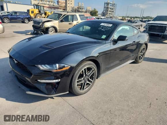 2018 Ford Mustang EcoBoost с VIN 1FA6P8TH5J5163274, выставлен на аукционе Copart как лот 71978965 с пробегом 48 438 миль миль и Списание • Salvage title. История ставок и продаж доступна на DreamBid. Изображение 1.