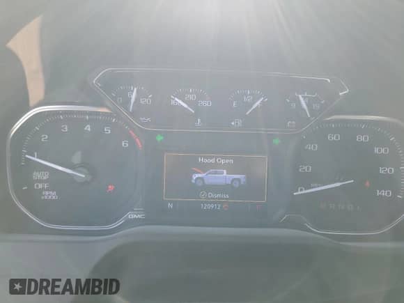 2021 GMC Sierra 1500 SLE with VIN 1GTR8BED1MZ293481, listed as a Copart auction lot 53313915 with 120,912 mi miles and Salvage title. Bid and sale history available at DreamBid. Image 9.