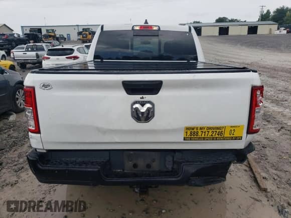 2022 Ram 1500 Tradesman z VIN 1C6RREGG1NN211562, wystawiony jako Copart lot #68348895 z przebiegiem 87 491 mil mil oraz Szkoda całkowita • Salvage title. Historia ofert i sprzedaży dostępna na DreamBid. Obrazek 6.