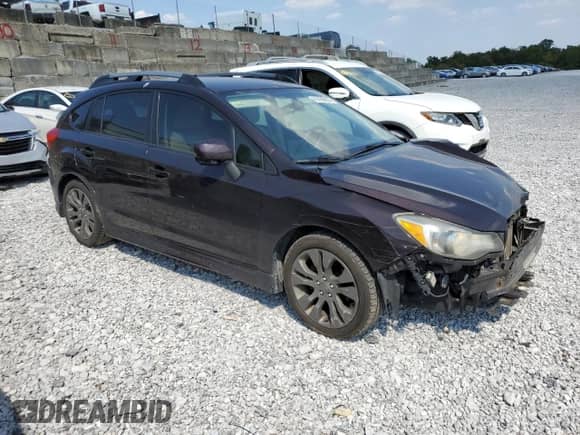 2013 Subaru Impreza Special Sports Premium with VIN JF1GPAL67D2802920, listed as a Copart auction lot 81426855 with 85,676 mi miles and Salvage title. Bid and sale history available at DreamBid. Image 4.