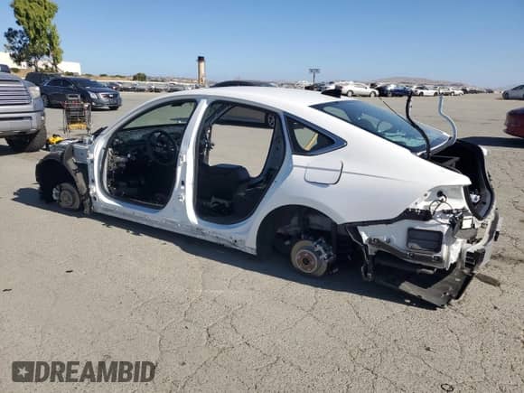 2024 Honda Accord Sport with VIN 1HGCY2F51RA073830, listed as a Copart auction lot 61199955 with Not provided miles and Salvage title. Bid and sale history available at DreamBid. Image 2.