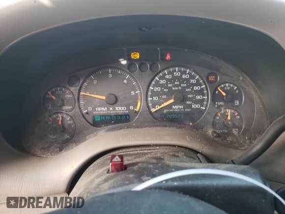 2003 Chevrolet S-10 Fleet z VIN 1GCCS19X438105269, wystawiony jako Copart lot #81294134 z przebiegiem 205 523 mil mil oraz Szkoda całkowita • Salvage title. Historia ofert i sprzedaży dostępna na DreamBid. Obrazek 9.