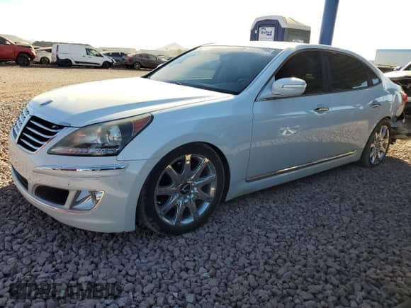 2011 Hyundai Equus Signature с VIN KMHGH4JF3BU041831, выставлен на аукционе Copart как лот 85982584 с пробегом 120 467 миль миль и Списание • Salvage title. История ставок и продаж доступна на DreamBid. Изображение 1.