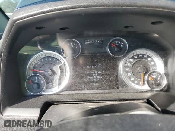 2014 Ram 1500 Sport with VIN 1C6RR6HT8ES301875, listed as a Copart auction lot 79619814 with 107,726 mi miles and Salvage title. Bid and sale history available at DreamBid. Image 9.