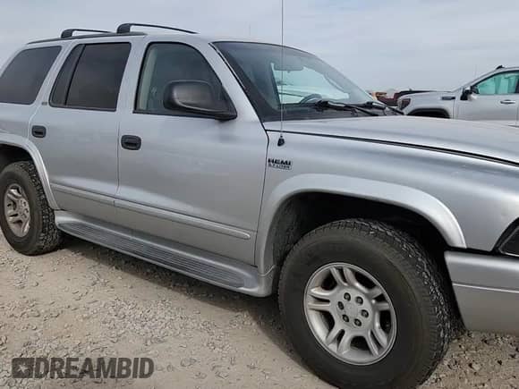 2002 Dodge Durango SLT with VIN 1B4HS48N42F183792, listed as a Copart auction lot 81528765 with 137,821 mi miles and Salvage title. Bid and sale history available at DreamBid. Image 13.