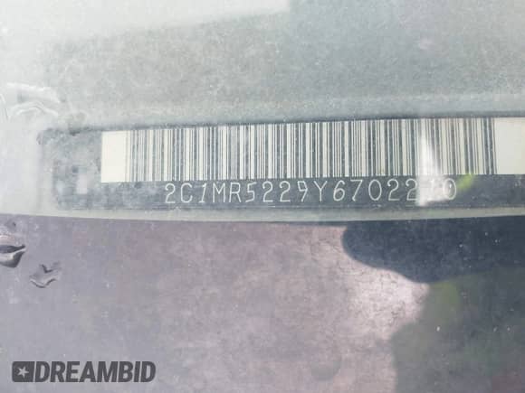 2000 Chevrolet Metro Lsi с VIN 2C1MR5229Y6702210, выставлен на аукционе IAAI как лот 43228605 с пробегом 162 033 миль миль и . История ставок и продаж доступна на DreamBid. Изображение 9.