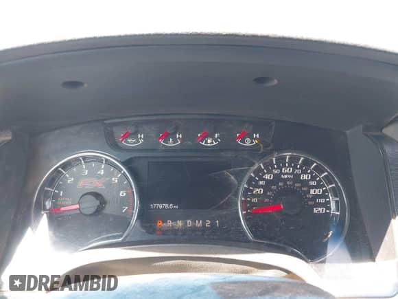 2012 Ford F-150 XL with VIN 1FTFW1ET9CFC15850, listed as a IAAI auction lot 42802318 with 177,978 mi miles and . Bid and sale history available at DreamBid. Image 7.