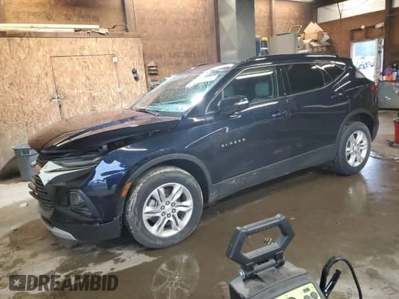 2020 Chevrolet Blazer LT с VIN 3GNKBJRS4LS689753, выставлен на аукционе Copart как лот 63289725 с пробегом Не указан миль и Списание • Salvage title. История ставок и продаж доступна на DreamBid. Изображение 1.