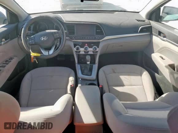 2019 Hyundai Elantra Value Edition with VIN 5NPD84LF4KH497626, listed as a Copart auction lot 90424565 with 152,361 mi miles and Clean title. Bid and sale history available at DreamBid. Image 8.