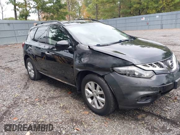 2012 Nissan Murano S with VIN JN8AZ1MW7CW210101, listed as a IAAI auction lot 43452353 with 172,441 mi miles and . Bid and sale history available at DreamBid. Image 1.