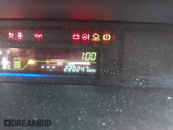 2012 Toyota Prius Two z VIN JTDZN3EU5C3133278, wystawiony jako IAAI lot #43072213 z przebiegiem 220 247 mil mil oraz . Historia ofert i sprzedaży dostępna na DreamBid. Obrazek 15.