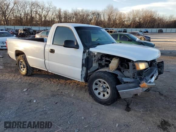 2006 Chevrolet Silverado 1500 Work Truck с VIN 3GCEC14V96G209413, выставлен на аукционе Copart как лот 43834805 с пробегом 268 185 миль миль и Списание • Salvage title. История ставок и продаж доступна на DreamBid. Изображение 4.