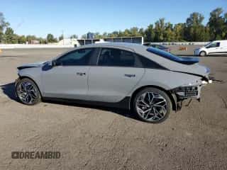 2023 Hyundai Ioniq 6 SEL with VIN KMHM34ACXPA030339, listed as a Copart auction lot 85181665 with 20,912 mi miles and Salvage title. Bid and sale history available at DreamBid. Image 2.