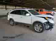 2012 Hyundai Veracruz GLS with VIN KM8NU4CC8CU193837, listed as a Copart auction lot 81760434 with 128,948 mi miles and Salvage title. Bid and sale history available at DreamBid. Image 4.