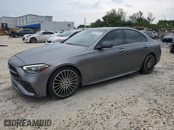 2022 Mercedes-Benz C 300 с VIN W1KAF4HB1NR058384, выставлен на аукционе Copart как лот 80257405 с пробегом 32 059 миль миль и На запчасти • Non repairable. История ставок и продаж доступна на DreamBid. Изображение 1.