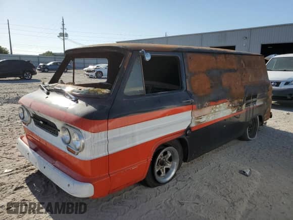 1962 Chevrolet Corvair с VIN 1R125S109267, выставлен на аукционе Copart как лот 53720115 с пробегом Не указан миль и Списание • Salvage title. История ставок и продаж доступна на DreamBid. Изображение 1.