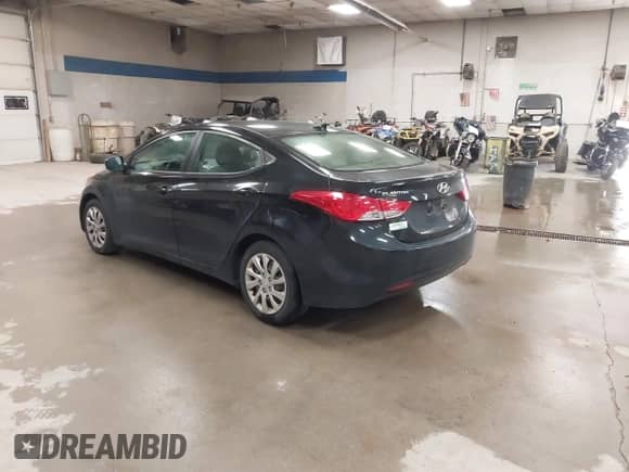 2012 Hyundai Elantra Limited with VIN 5NPDH4AE6CH145448, listed as a IAAI auction lot 43223005 with 121,480 mi miles and . Bid and sale history available at DreamBid. Image 3.