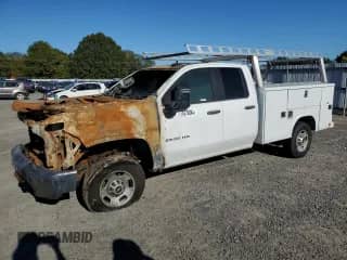 2021 Chevrolet Silverado 2500HD с VIN 1GB2WLE79MF174283, выставлен на аукционе Copart как лот 76370884 с пробегом Не указан миль и Списание • Salvage title. История ставок и продаж доступна на DreamBid. Изображение 1.