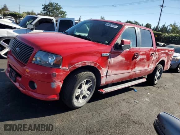 2008 Ford F-150 XLT с VIN 1FTPW12548KB88680, выставлен на аукционе Copart как лот 69052685 с пробегом 128 163 миль миль и Списание • Salvage title. История ставок и продаж доступна на DreamBid. Изображение 1.