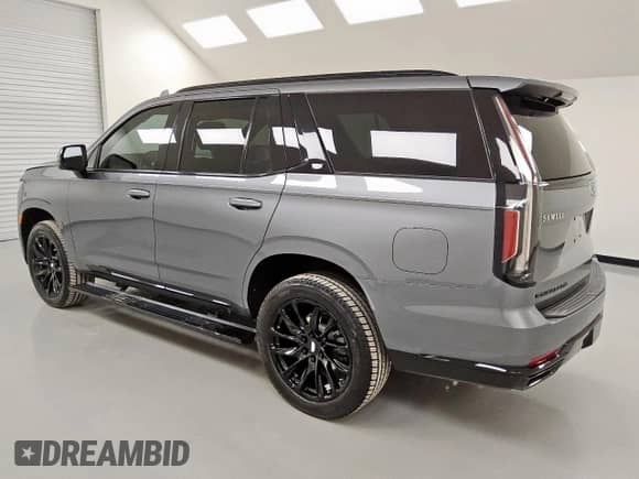 2021 Cadillac Escalade Sport с VIN 1GYS4FKL6MR209889, выставлен на аукционе Copart как лот 80758115 с пробегом 49 246 миль миль и Чистый • Clean title. История ставок и продаж доступна на DreamBid. Изображение 2.