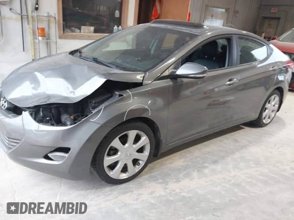 2013 Hyundai Elantra GLS z VIN 5NPDH4AE3DH240602, wystawiony jako IAAI lot #42725541 z przebiegiem 103 774 mil mil oraz . Historia ofert i sprzedaży dostępna na DreamBid. Obrazek 2.