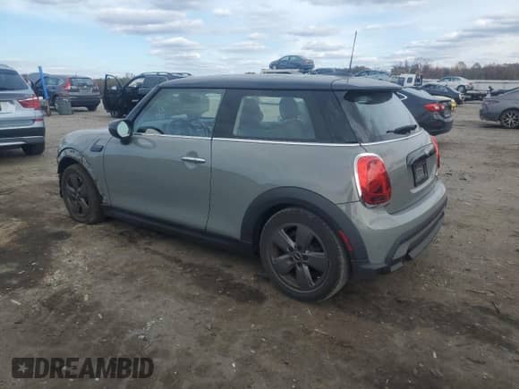 2022 MINI Hardtop Cooper with VIN WMW33DH07N2P64310, listed as a Copart auction lot 89850335 with 17,503 mi miles and Salvage title. Bid and sale history available at DreamBid. Image 2.