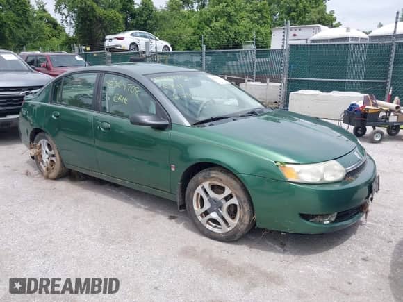 2003 Saturn ION ION 3 with VIN 1G8AL52F93Z154775, listed as a IAAI auction lot 42364708 with Not provided miles and . Bid and sale history available at DreamBid. Image 1.