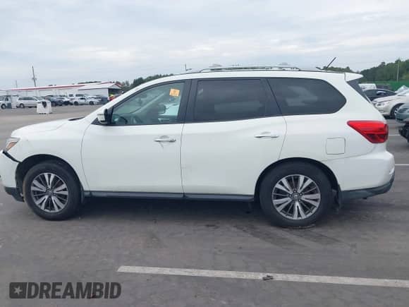 2017 Nissan Pathfinder SL with VIN 5N1DR2MM7HC681604, listed as a IAAI auction lot 43334467 with 147,766 mi miles and . Bid and sale history available at DreamBid. Image 14.