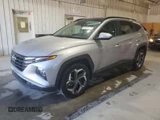 2022 Hyundai Tucson SEL Convenience z VIN KM8JFCA12NU049675, wystawiony jako Copart lot #81574105 z przebiegiem 30 996 mil mil oraz Szkoda całkowita • Salvage title. Historia ofert i sprzedaży dostępna na DreamBid. Obrazek 1.