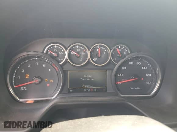 2022 Chevrolet Tahoe Commercial with VIN 1GNSKLED5NR321297, listed as a Copart auction lot 67910044 with 14,755 mi miles and Salvage title. Bid and sale history available at DreamBid. Image 9.