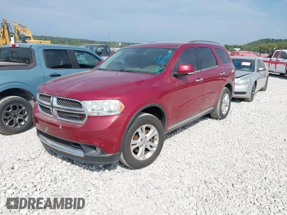 2013 Dodge Durango Crew with VIN 1C4RDHDG0DC693142, listed as a IAAI auction lot 43154028 with 212,967 mi miles and . Bid and sale history available at DreamBid. Image 18.