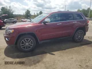2017 Jeep Grand Cherokee Limited with VIN 1C4RJEBG9HC915967, listed as a Copart auction lot 69770655 with 94,422 mi miles and Salvage title. Bid and sale history available at DreamBid. Image 1.