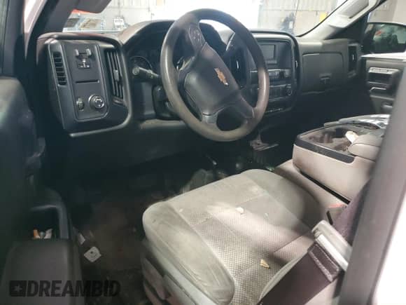 2017 Chevrolet Silverado 2500HD Work Truck with VIN 1GC0KUEGXHZ334311, listed as a Copart auction lot 63420385 with Not provided miles and Salvage title. Bid and sale history available at DreamBid. Image 8.