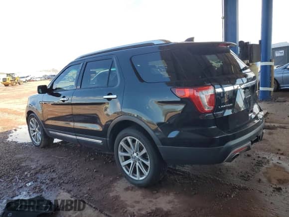 2017 Ford Explorer Limited z VIN 1FM5K7FH9HGA23085, wystawiony jako Copart lot #81435785 z przebiegiem 132 722 mil mil oraz Szkoda całkowita • Salvage title. Historia ofert i sprzedaży dostępna na DreamBid. Obrazek 2.
