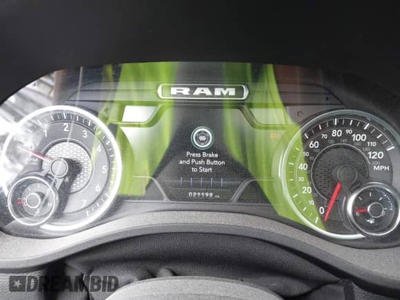 2022 Ram 1500 Big Horn z VIN 1C6RREMT2NN246600, wystawiony jako IAAI lot #42345982 z przebiegiem 21 198 mil mil oraz . Historia ofert i sprzedaży dostępna na DreamBid. Obrazek 7.