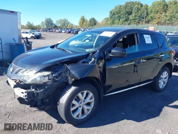 2014 Nissan Murano SL with VIN JN8AZ1MW7EW528268, listed as a IAAI auction lot 43416481 with 164,809 mi miles and . Bid and sale history available at DreamBid. Image 2.